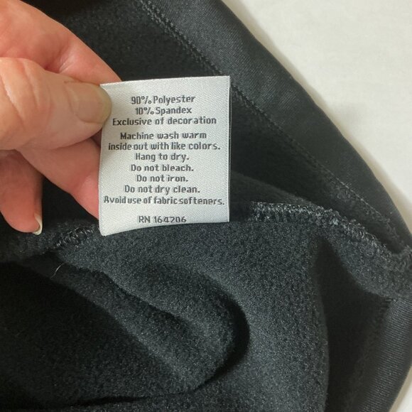 Dudley Stephens Black Long Sleeve Clover Crop Turtleneck Pull over NWT XS - Picture 9 of 9